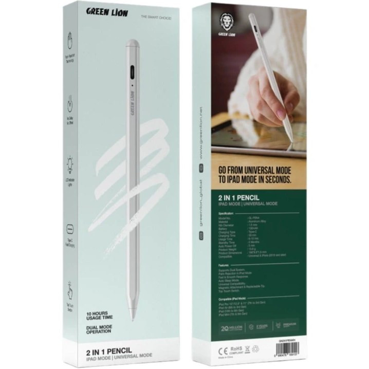 قلم لمسی گرین لاین universalمدل 2in1 pencil